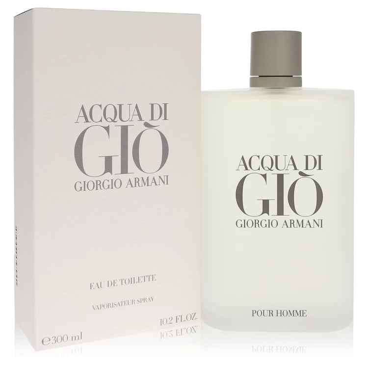 Acqua di Gio by Giorgio Armani eau de toilette spray 10.2 oz bottle and box