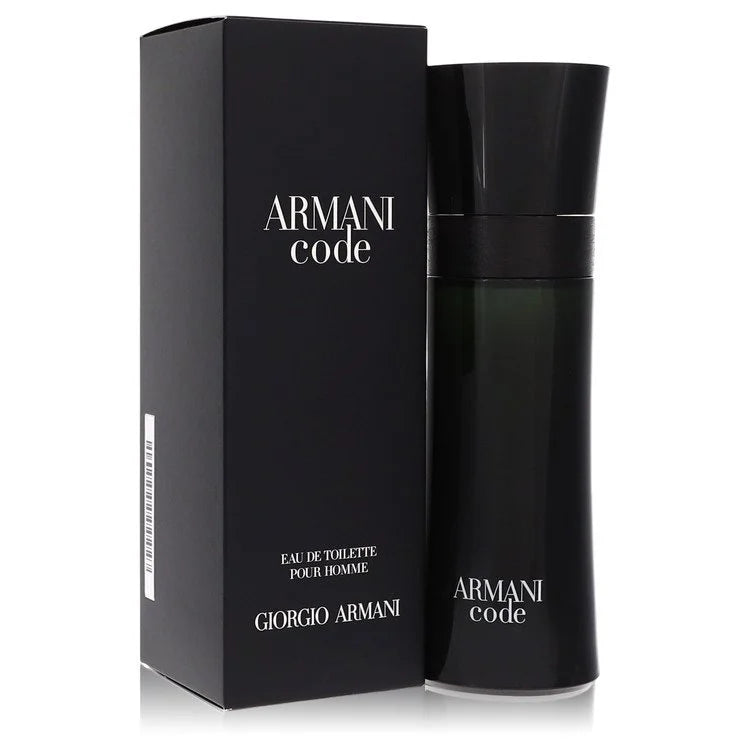 Armani Code by Giorgio Armani eau de toilette spray 2.5 FL oz spray bottle and box