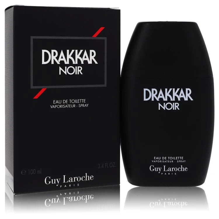 Drakkar Noir eau de toilette spray 3.4 oz bottle and box