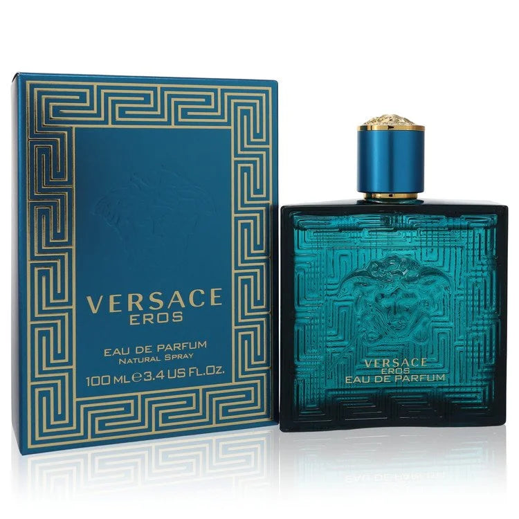 Eros by Versace eau de parfum spray 3.4 oz bottle and box