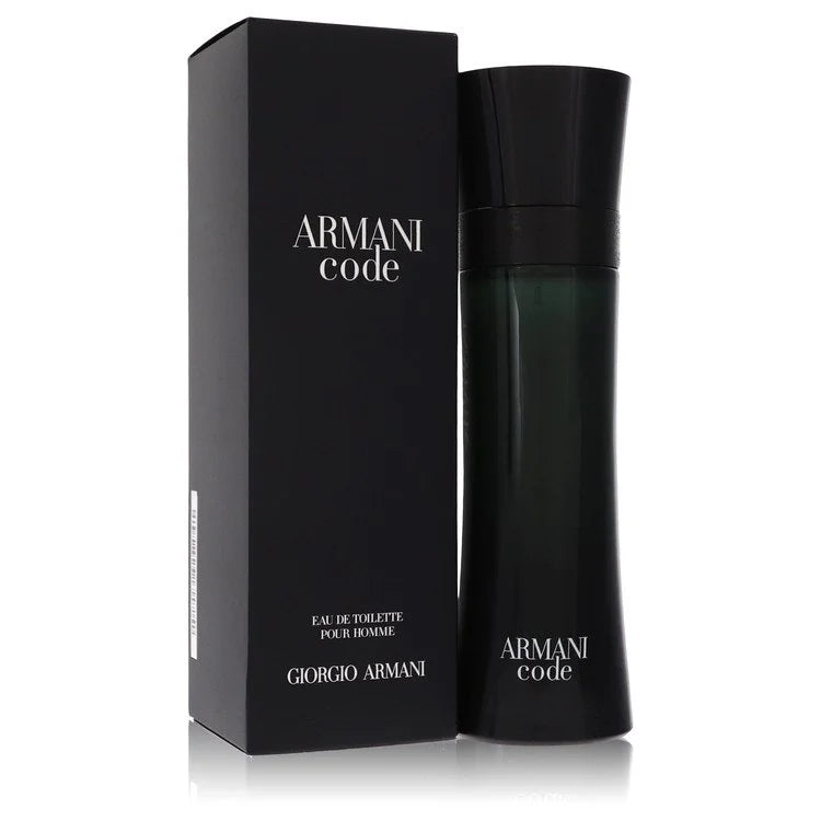 Armani Code by Giorgio Armani eau de toilette spray 4.2 FL oz spray bottle and box