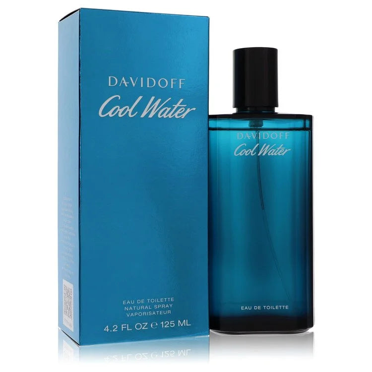 Cool Water by Davidoff eau de toilette spray 4.2 FL oz bottle and box