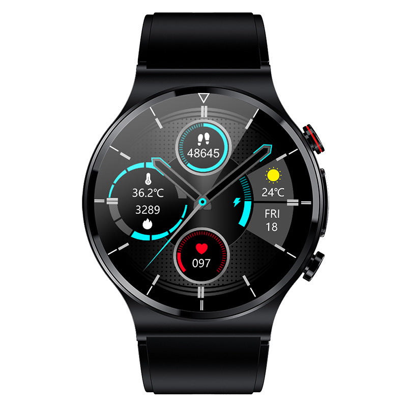 Men's QD24 Smart watch close up dial view