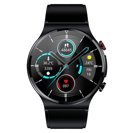 Men's QD24 Smart watch close up dial view